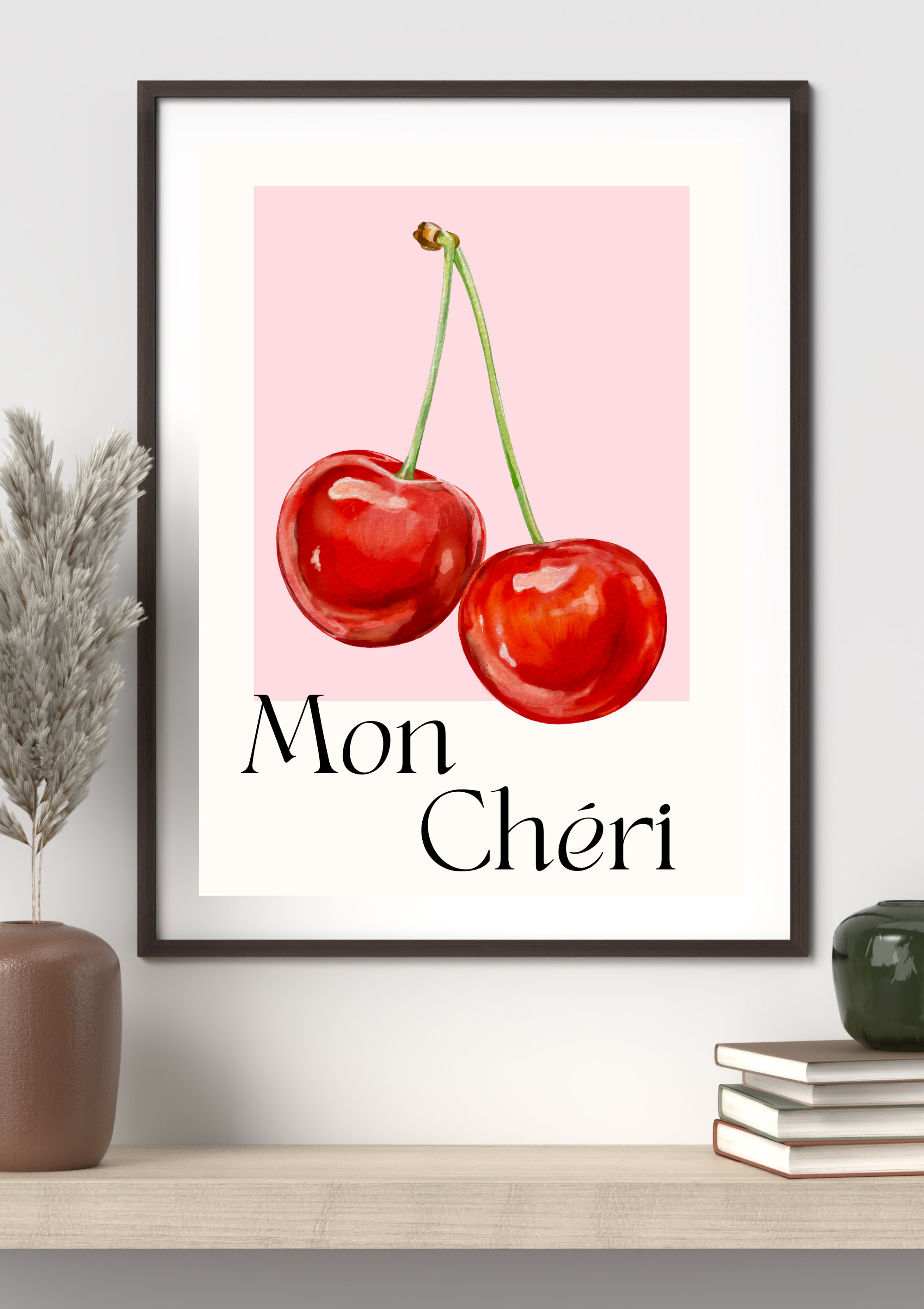 Mon Chéri Cherry Print