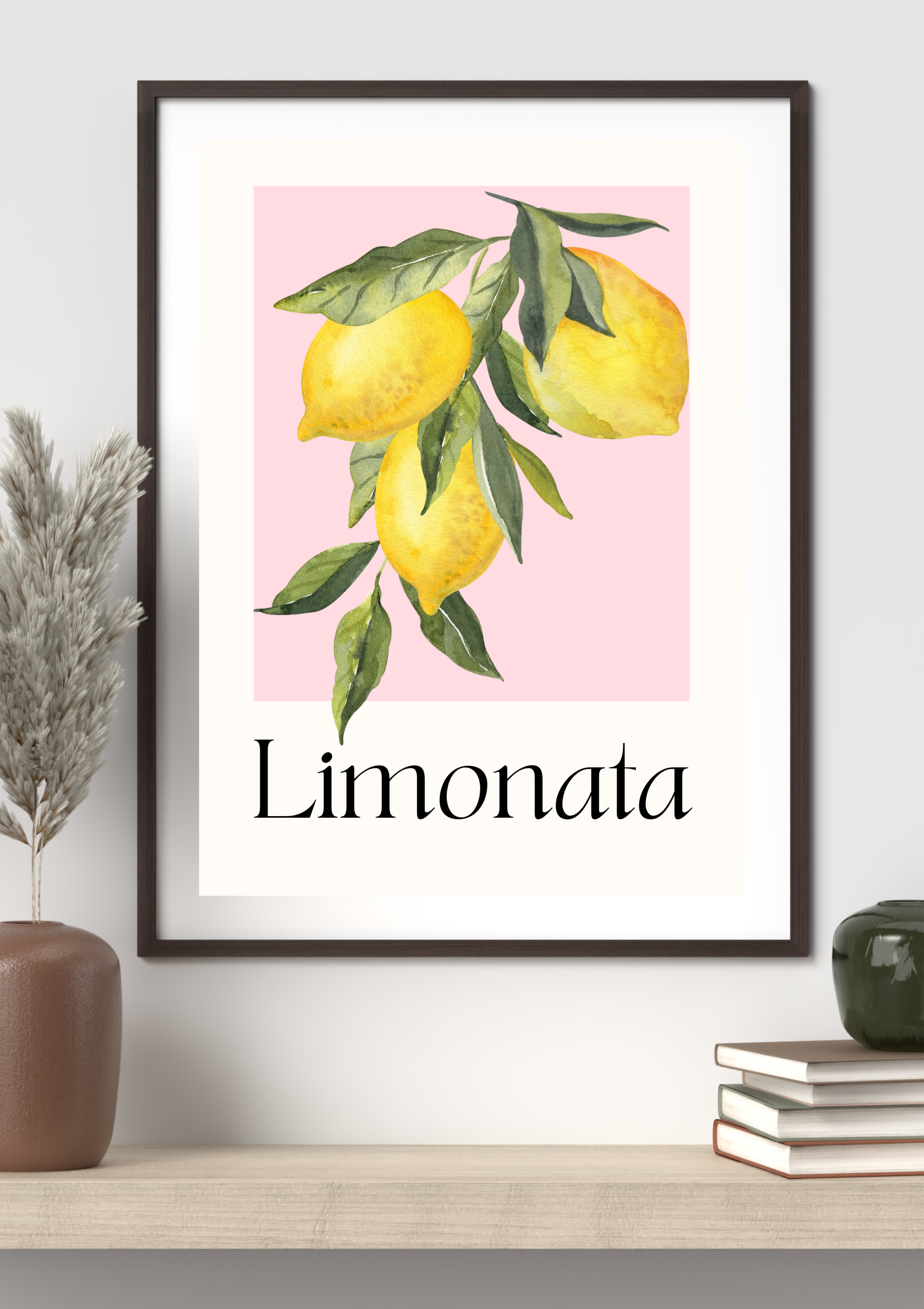 Limonata Lemon Print