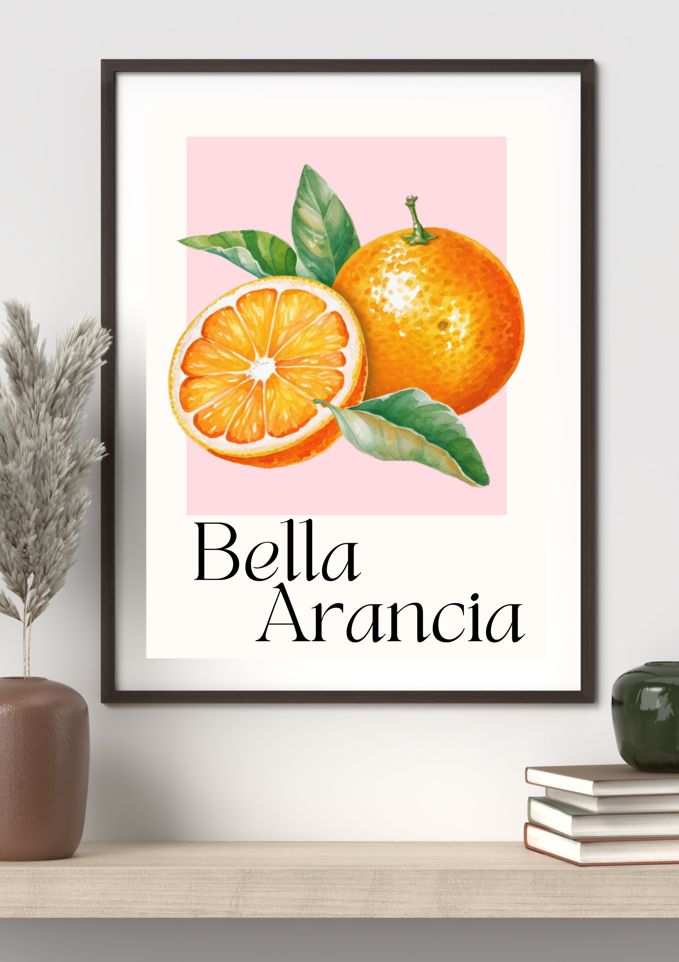 Bella Arancia Orange Print