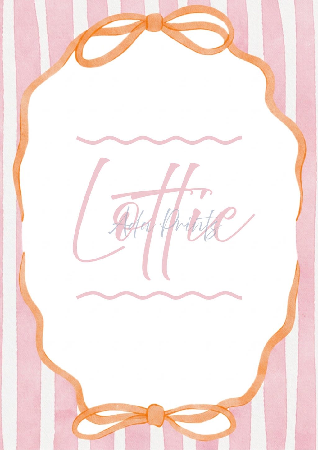Personalised Bunny Nursery Print Set of 3 | Kids Wall Art